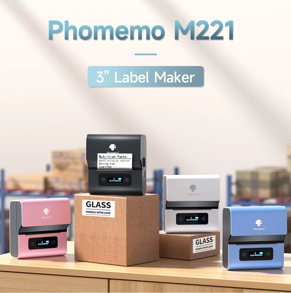 Real Phomemo M221 3inch Waterp - огляд і ціна Label Maker