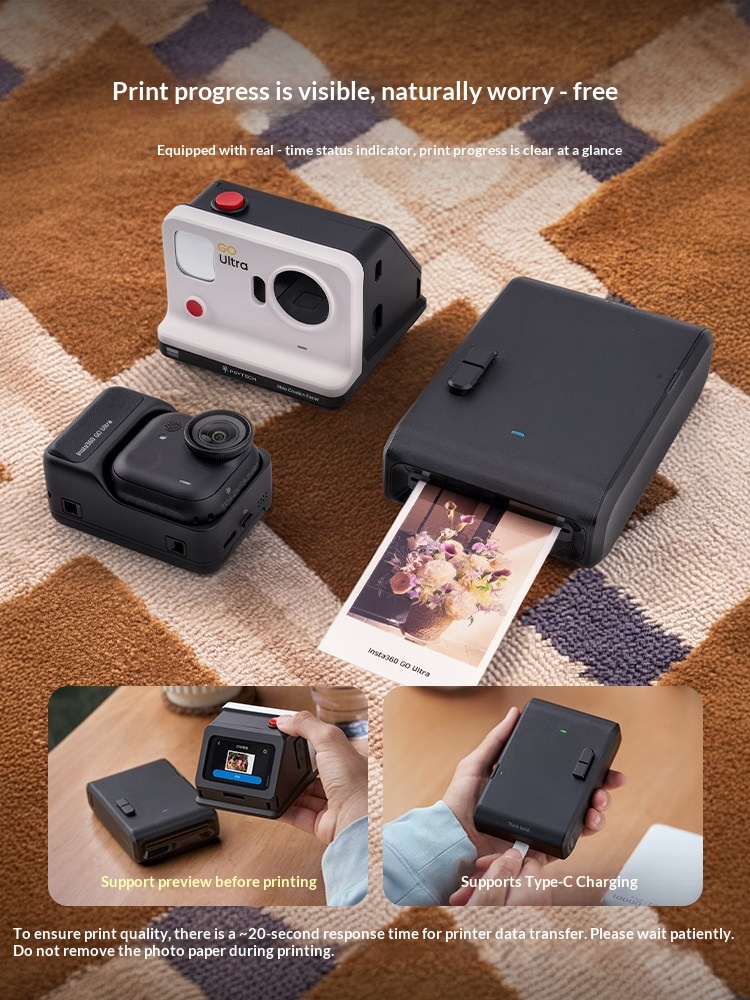 PGYTECH GO Ultra FunCam Box/Se - огляд і ціна Photo Printer