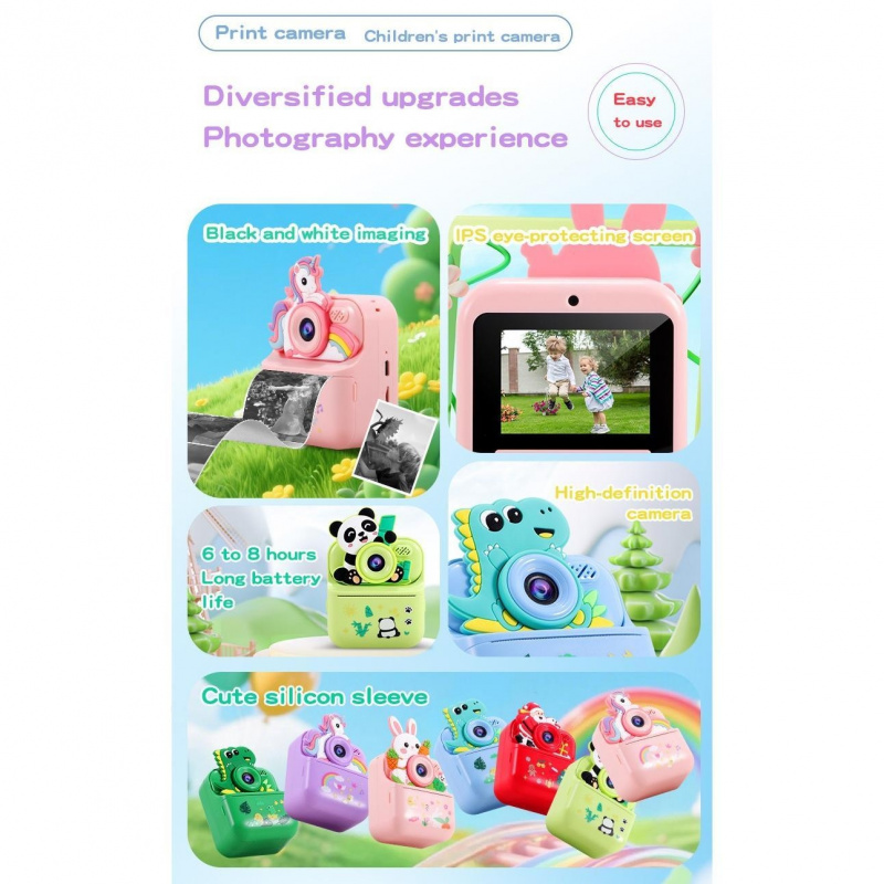 1pc children's instant camera  - огляд і ціна Photo Printer