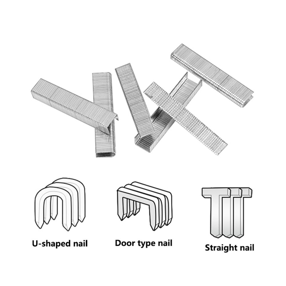 1000Pcs U/Door/T Shaped Nail S - огляд і ціна Stapler Heavy Duty