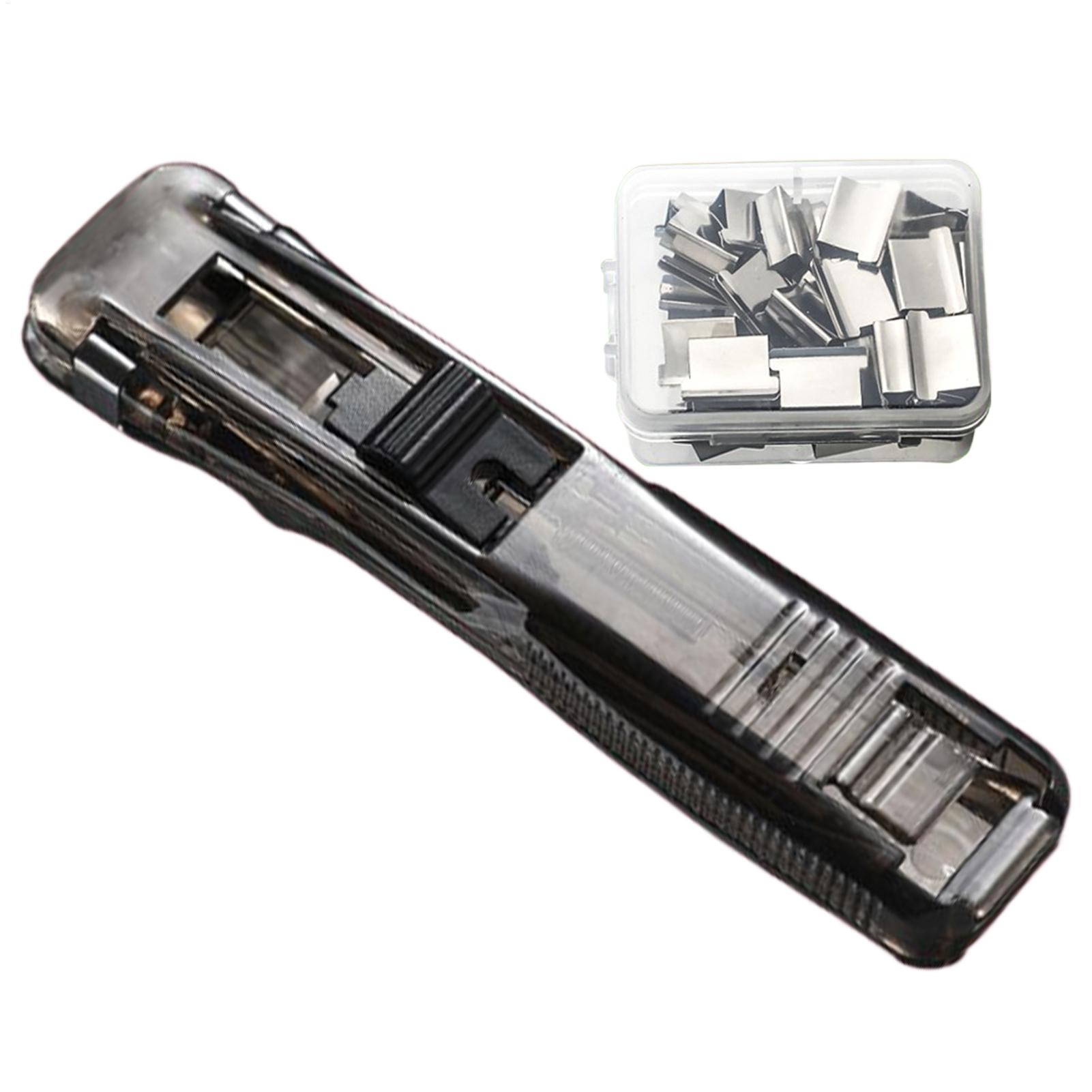 Push Binder Clip Stapler Reusa - огляд і ціна Stapler Heavy Duty
