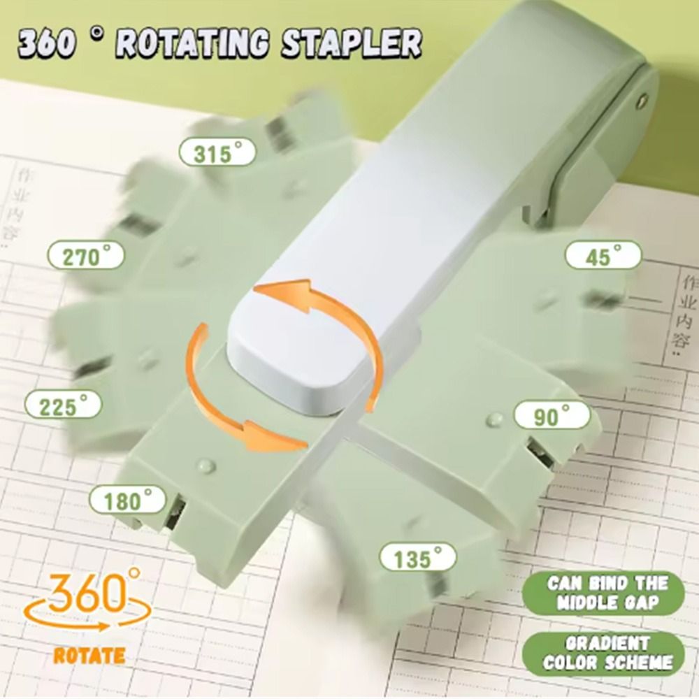 360 Degree Rotary Desktop Stap - огляд і ціна Stapler Heavy Duty