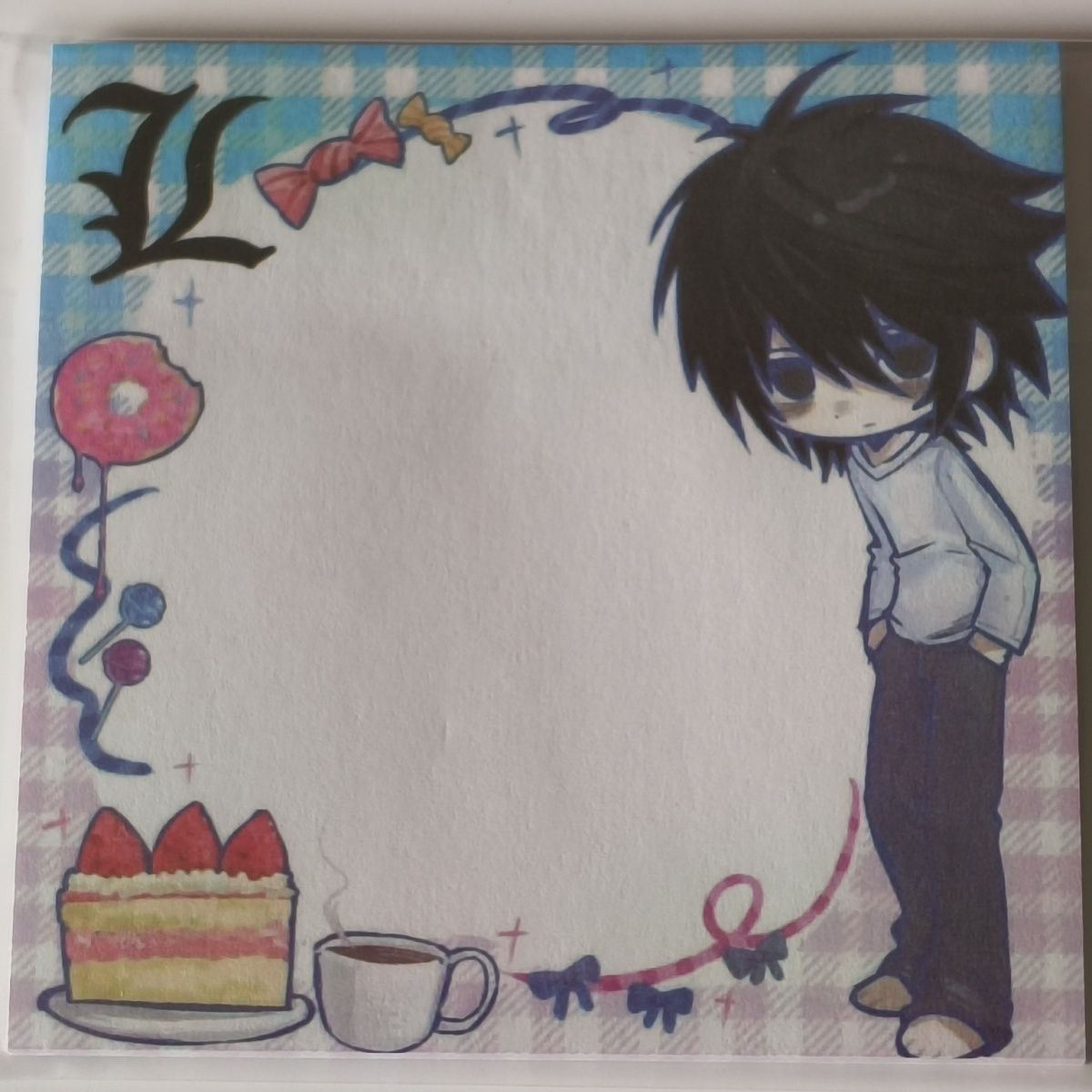 Death Note L Anime Memo Pad Cu - огляд і ціна Printer Paper