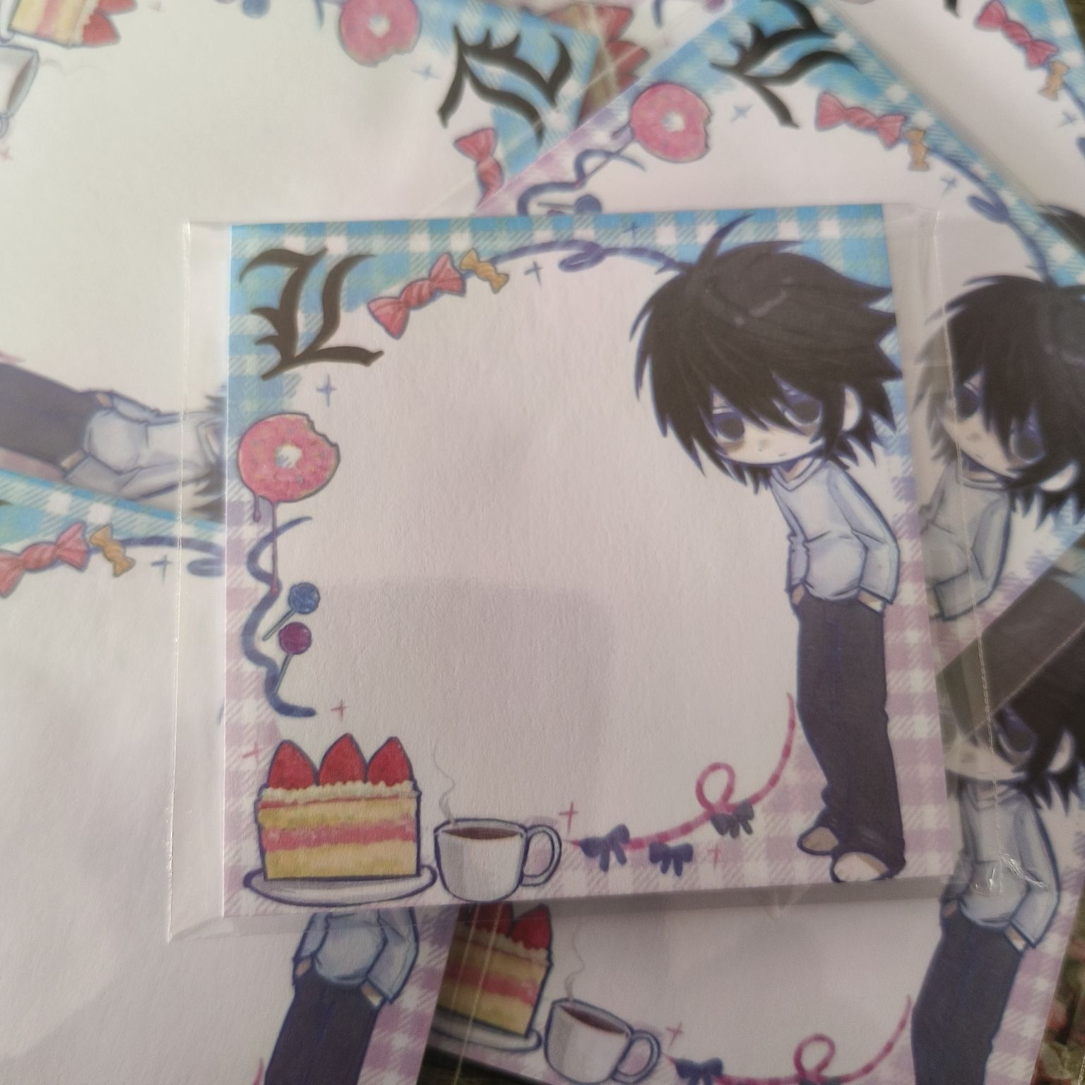 Death Note L Anime Memo Pad Cu - огляд і ціна Printer Paper