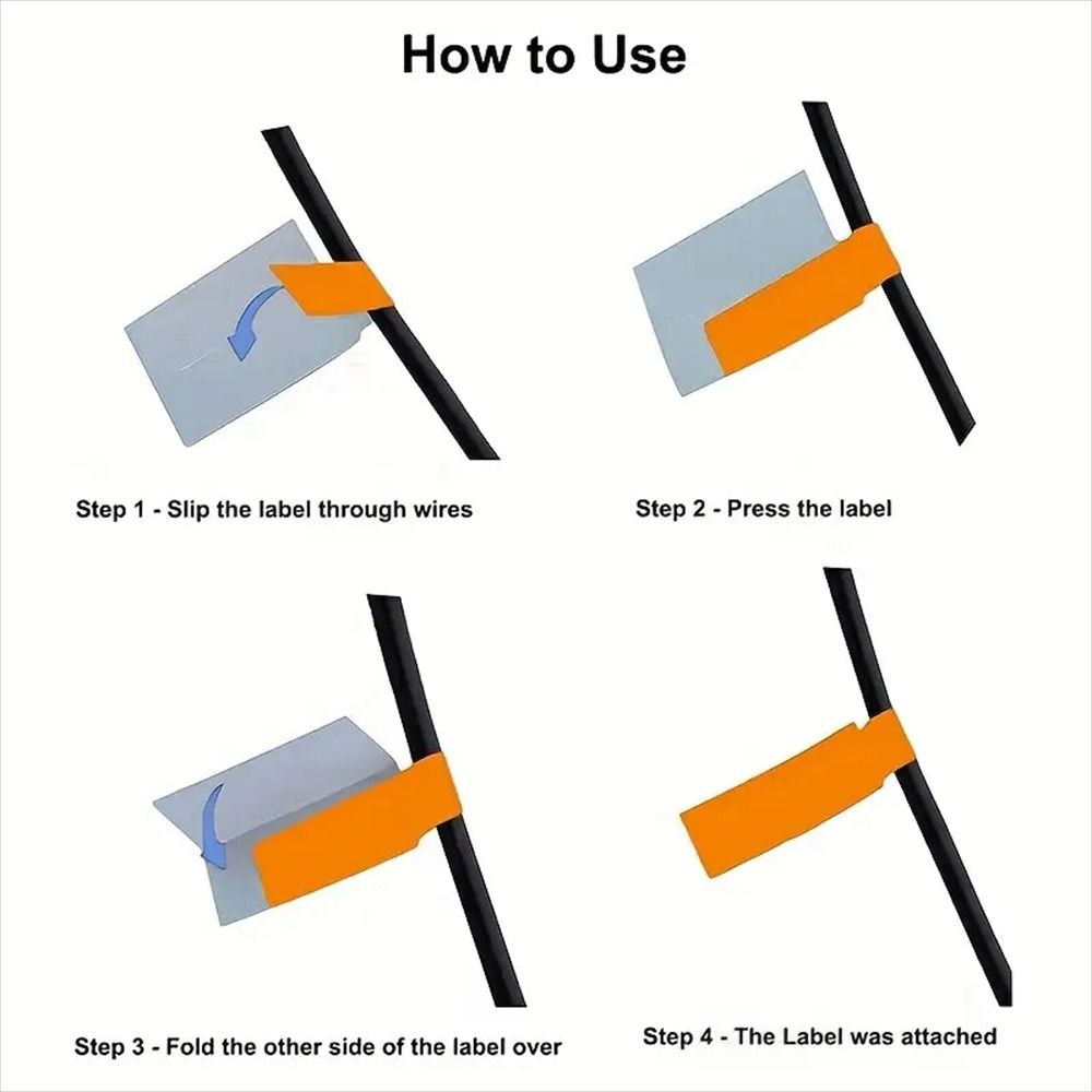 Waterproof Cable Labels Tags S - огляд і ціна Label Maker