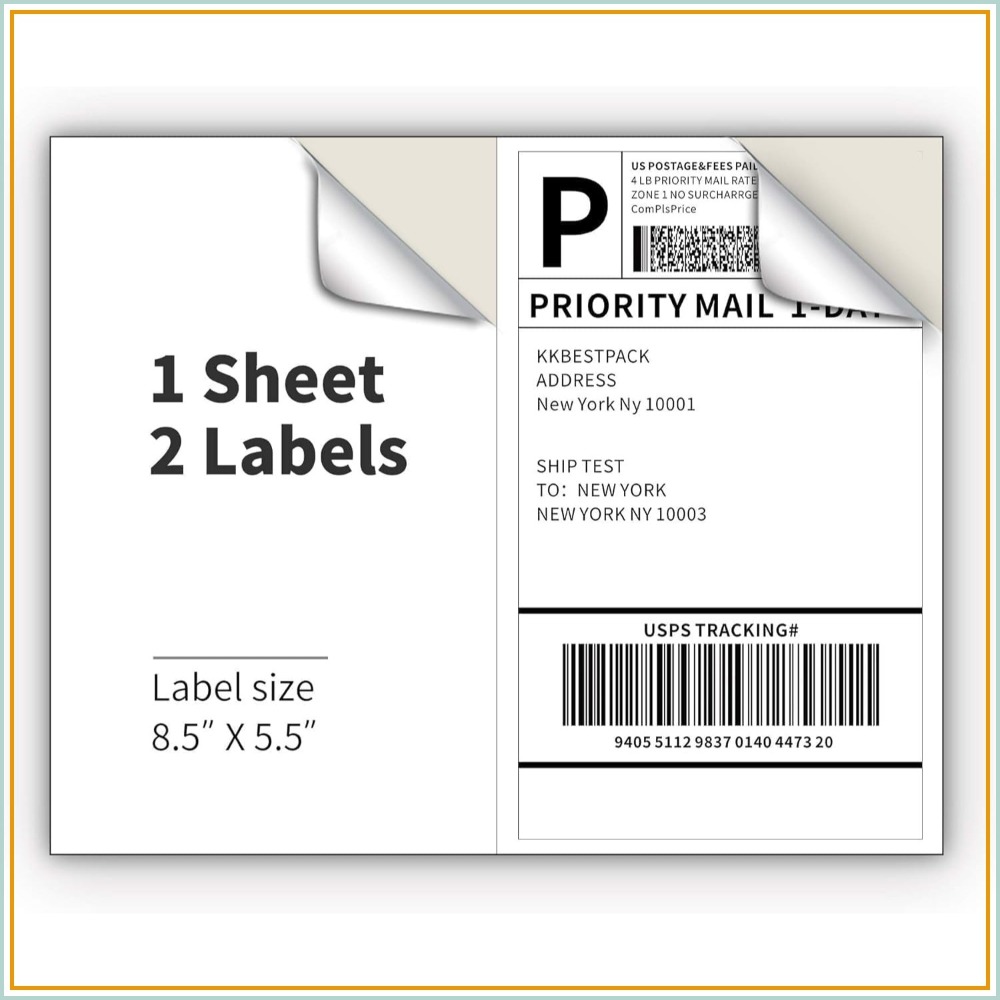 Half Sheet Shipping Labels for - огляд і ціна Label Printer