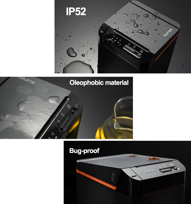 80mm Barcode Thermal Label Rec - огляд і ціна Receipt Printer