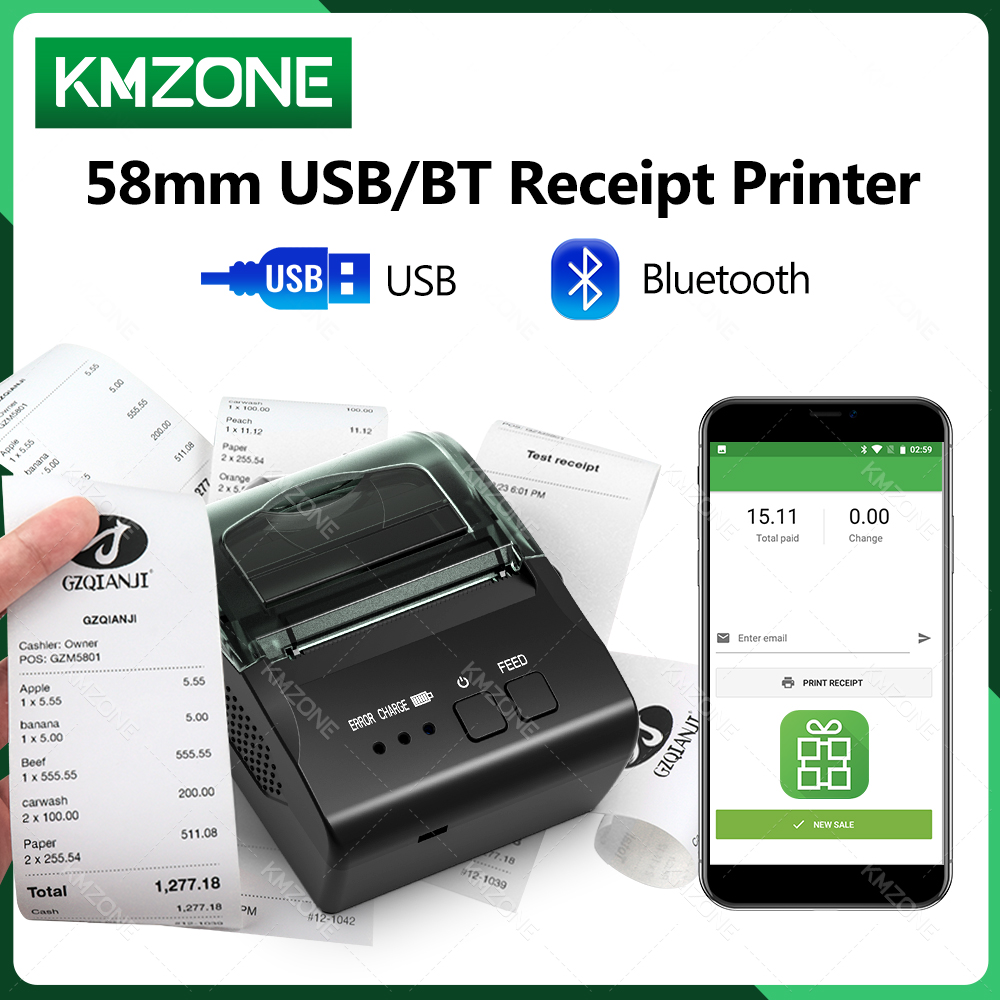 POS Receipt Mobile Mini Printe - огляд і ціна Commercial Book Printing Machines