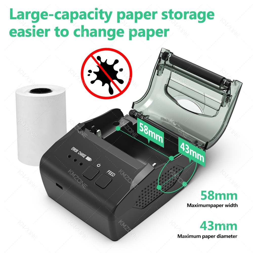 POS Receipt Mobile Mini Printe - огляд і ціна Commercial Book Printing Machines