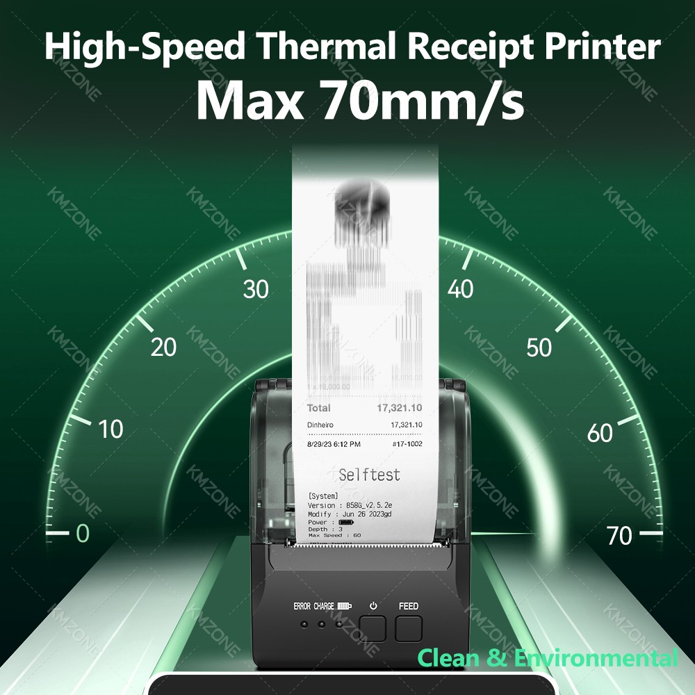 POS Receipt Mobile Mini Printe - огляд і ціна Commercial Book Printing Machines