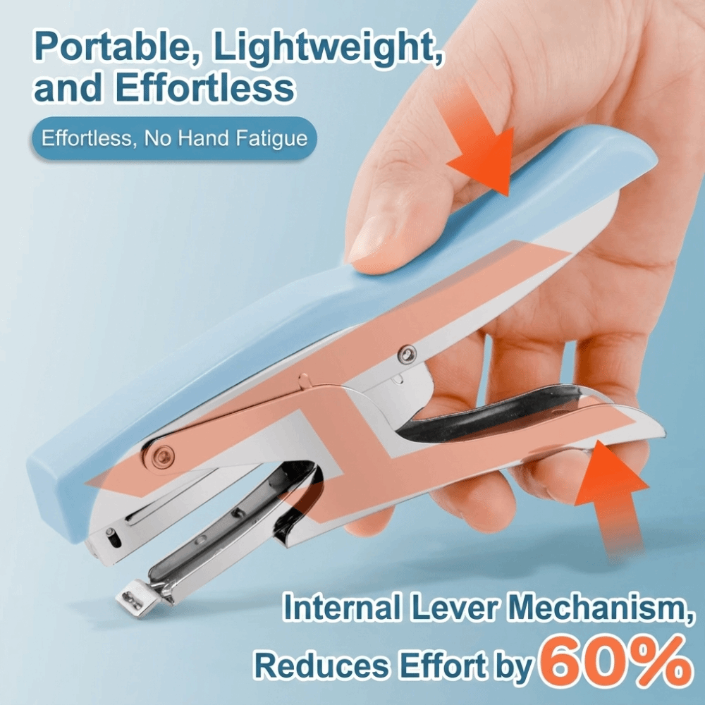 Lever-Operated Metal Handheld  - огляд і ціна Stapler Heavy Duty