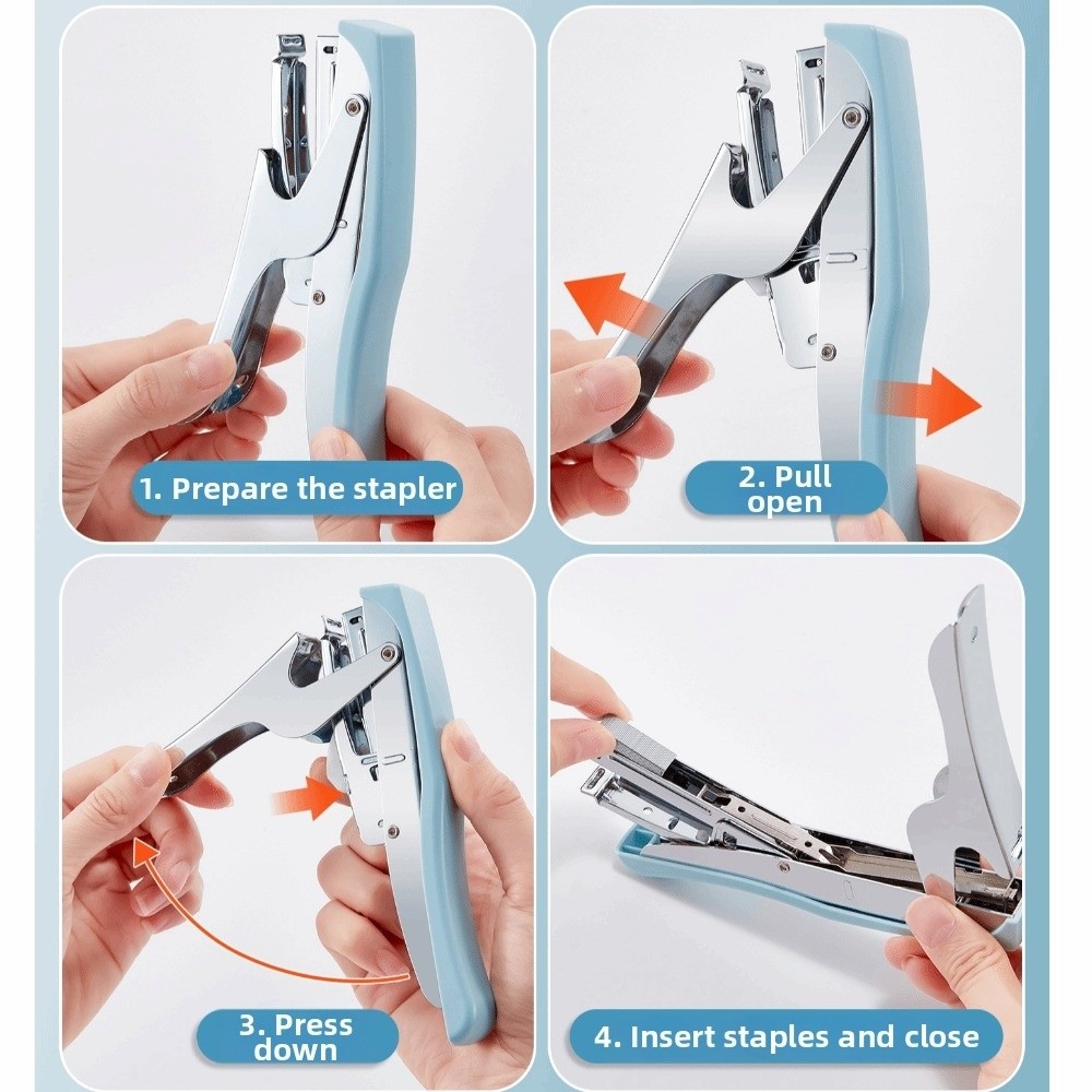Lever-Operated Metal Handheld  - огляд і ціна Stapler Heavy Duty