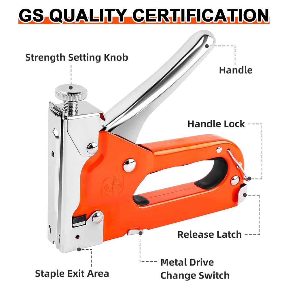 4 in 1 Staple Gun Kit U-shaped - огляд і ціна Stapler Heavy Duty
