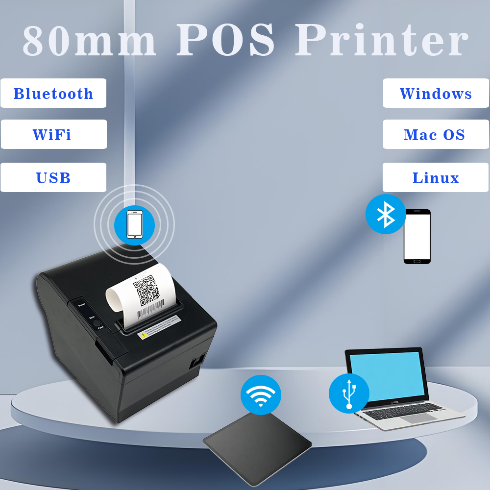 Hot Sale 80mm Thermal POS Rece - огляд і ціна Commercial Book Printing Machines
