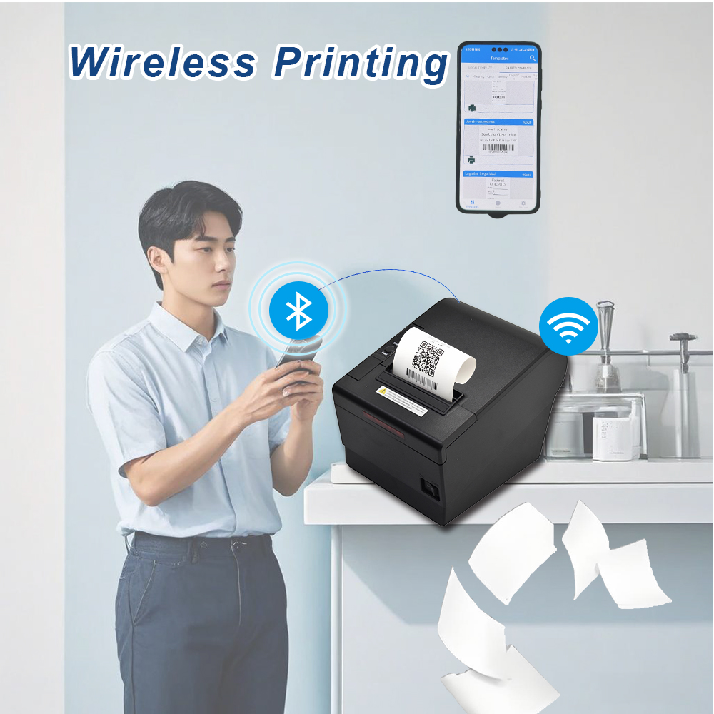 Hot Sale 80mm Thermal POS Rece - огляд і ціна Commercial Book Printing Machines