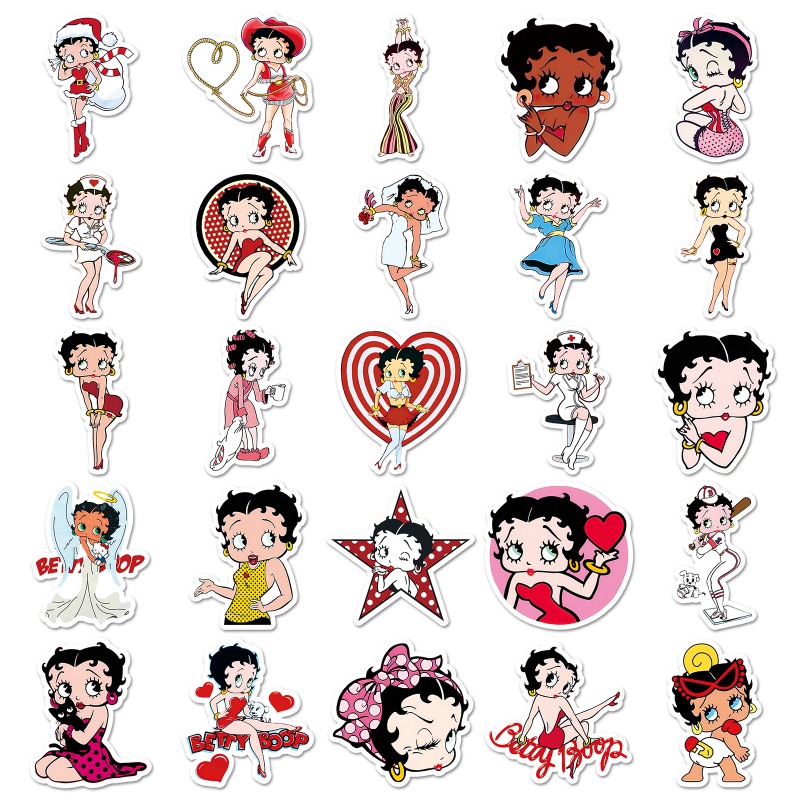 Betty Boop 50 stickers high co - огляд і ціна Printer Paper