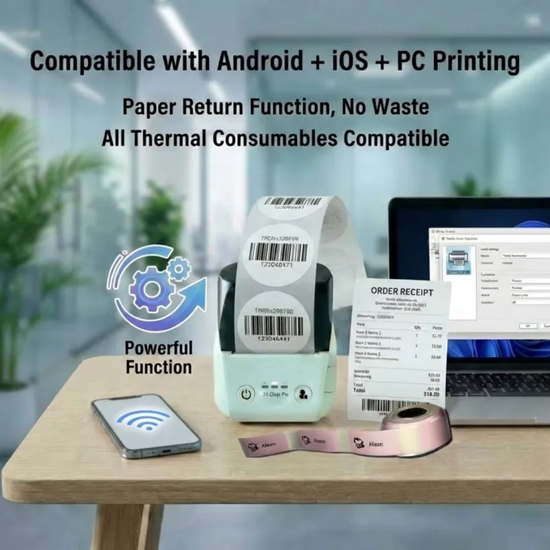Mini 58mm Receipt Thermal Port - огляд і ціна Label Printer