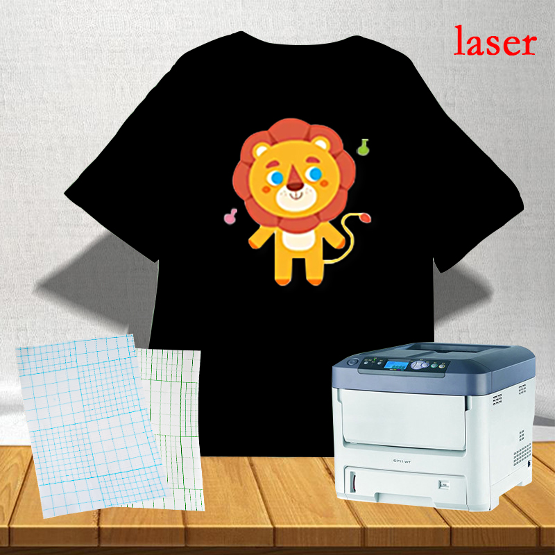 A4 10Pcs Laser Heat Transfer P - огляд і ціна Commercial Fabric Printing Machine