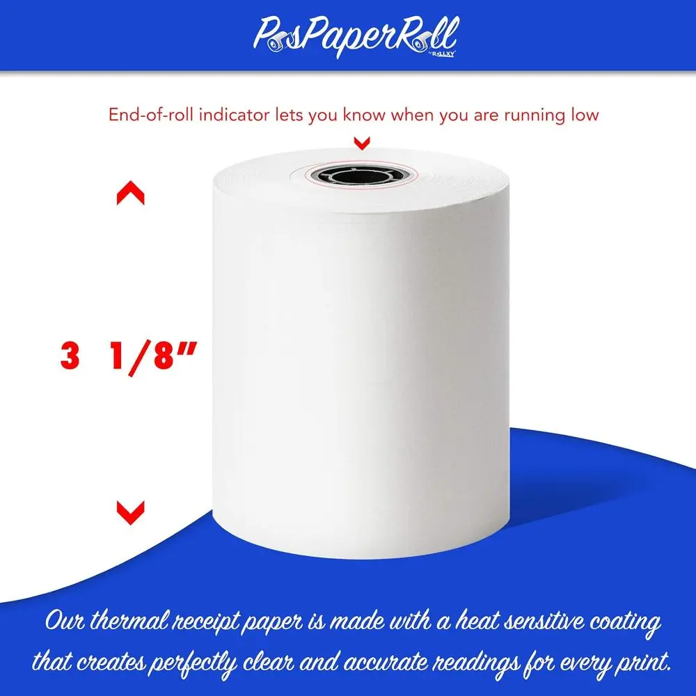 3 1/8 x 230mm Thermal Paper Ro - огляд і ціна Thermal Printer
