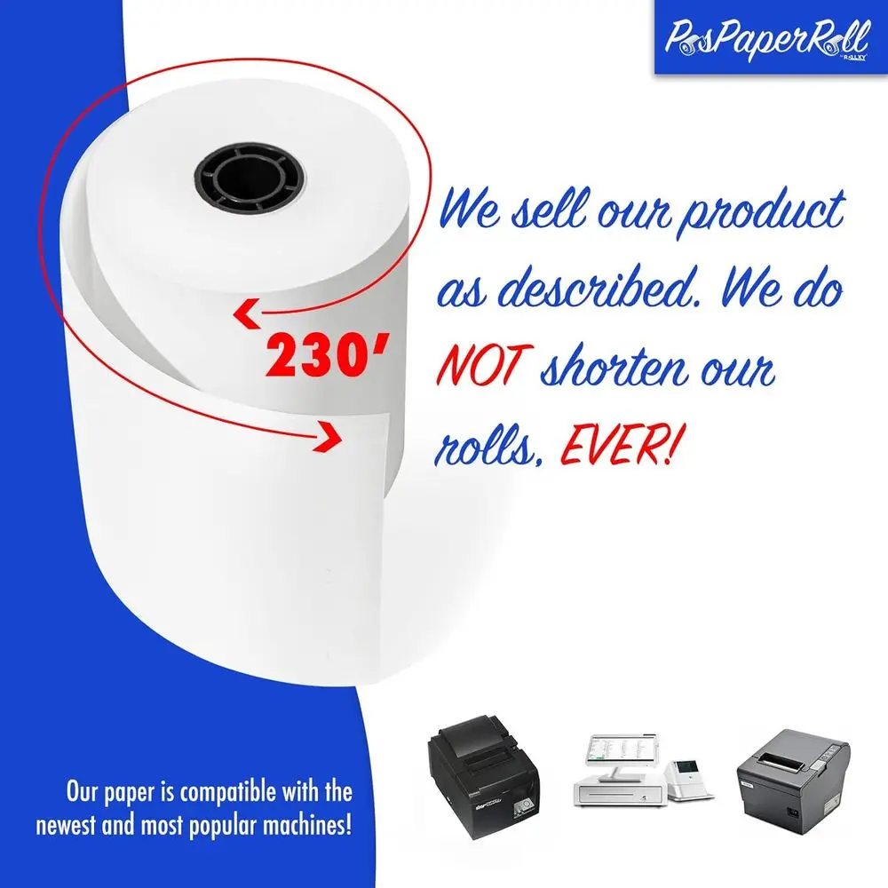 3 1/8 x 230mm Thermal Paper Ro - огляд і ціна Thermal Printer