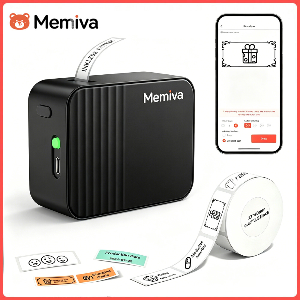 Memiva A1 Portable Thermal Pri - огляд і ціна Commercial Book Printing Machines